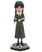 Head Knockers Hand Painted Wednesday Adams figure NECA 24179