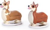 Kikkerland (1) Elroy Solar Corgi Assorted Styles chosen at random 55889