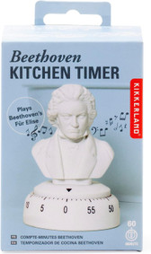 Kikkerland Beethoven 60 Minute Kitchen Timer Fur Elise 91290