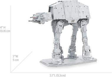 Metal Earth Premium Star Wars Imperial AT-AT 3D Laser Cut Model ...