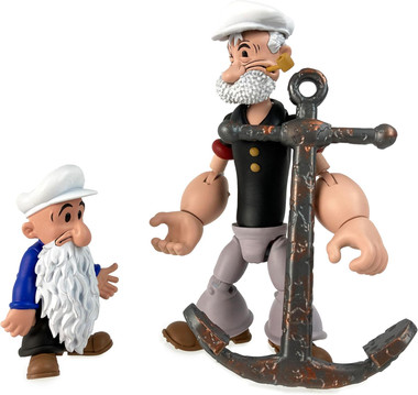 Popeye Classics Wave 2 Poopdeck Pappy Figure Boss Fight 23240