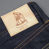 PBJ AI-019 17.5 oz. Natural Indigo Jeans - Relaxed Tapered