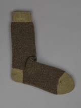 Decka Baby Alpaca & Merino Wool Socks - Khaki