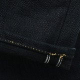 Samurai S520XX18oz-SB Indigo/Black "Arakage" Jeans - Relaxed Tapered