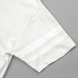 Momotaro MT002 Zimbabwe Cotton T Shirt - White