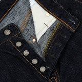 Pure Blue Japan 1167 13oz Extra Slub Stretch Selvedge Jeans - Indigo - Relaxed Tapered