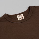 Samurai Japanese Cotton Slub Yarn T Shirt - Dark Kuri