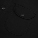Rogue Territory Japanese Selvedge Canvas Service Shirt - Black