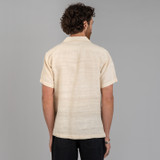 3sixteen Handloom Silk Leisure Shirt - Ivory
