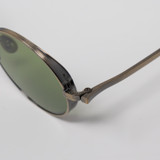 Matsuda M3087 Round Shape Sunglasses - Titanium Antique Gold
