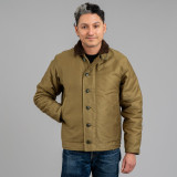 The  Real McCoy's N1 Deck Jacket - Khaki
