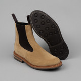 Tricker's Stephen Chelsea Boot - Sand Repello Suede - 4497