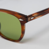 The Real McCoy’s Geyser Brown Frame Sunglasses - Green