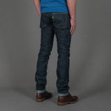 PBJ AI-013 17.5 oz.Natural Indigo Jeans - Slim Tapered