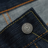 Pure Blue Japan AI-013 17.5oz Natural Indigo Jeans - Slim Tapered