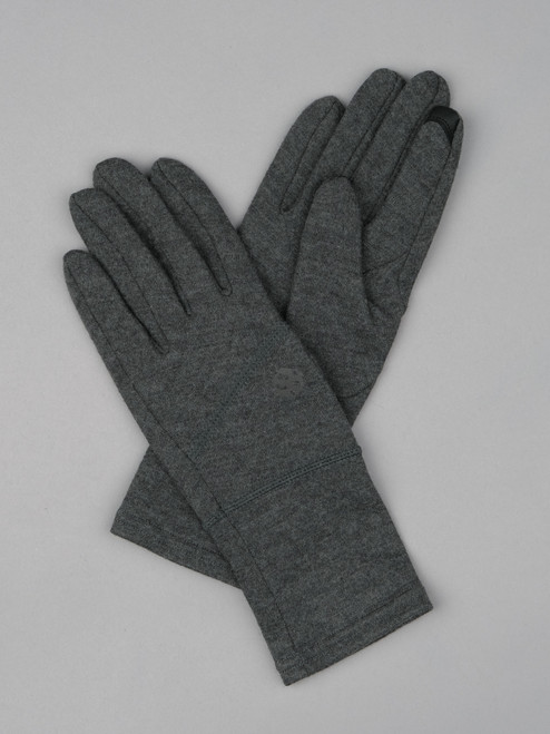 Handson Grip Merino Wool Hobo Glove - Grey Melange