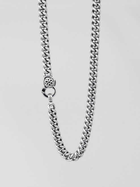 Good Art Sterling Silver Curb Chain Necklace - A