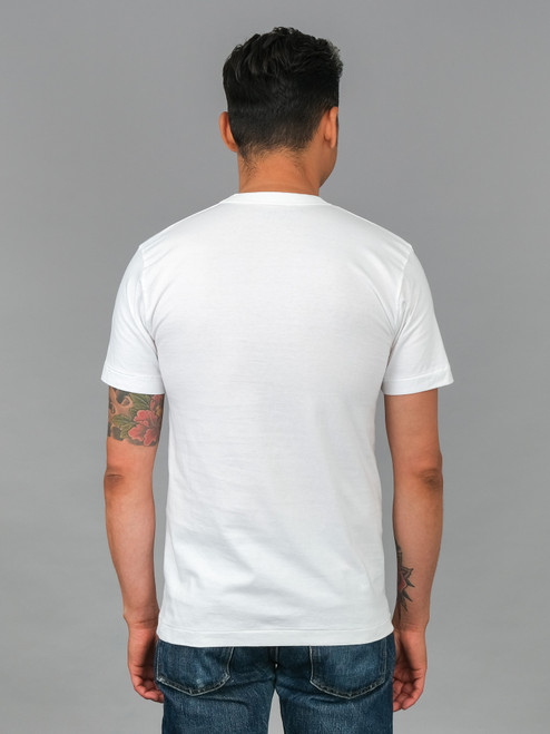 Utilitees Loopwheel Crew Neck T Shirt - Twin Pack - White