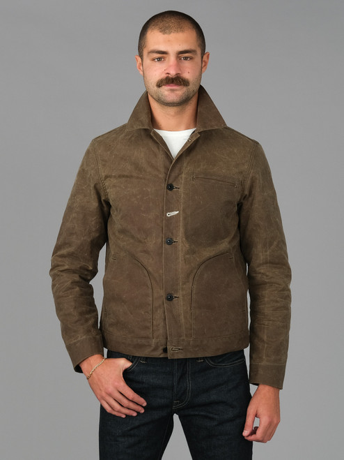 Rogue Territory Lined Ridgeline Supply Jacket - Waxed Brown