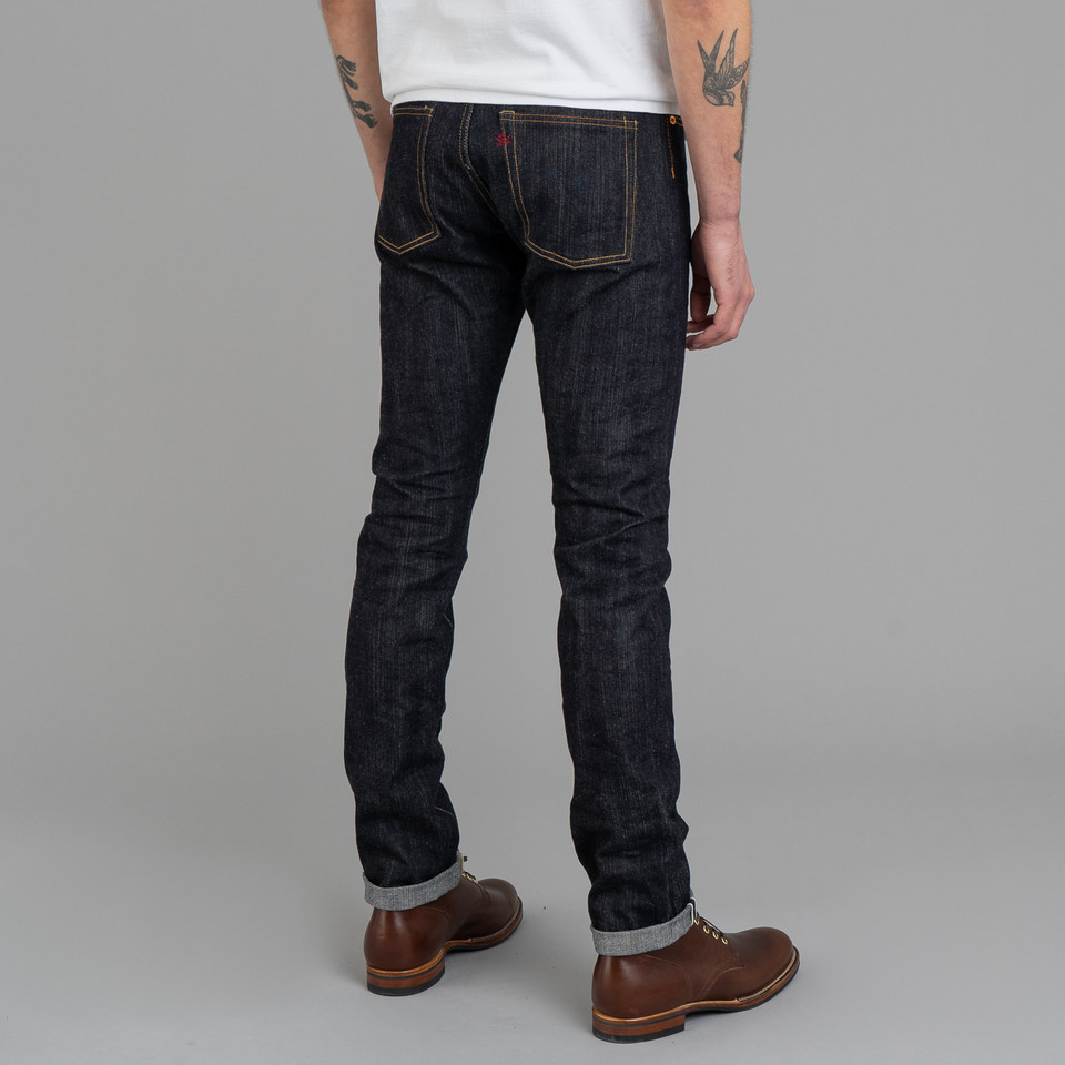 RFR-002 Washed Slim Tapered Jeans - Real Japan Blues x R&H