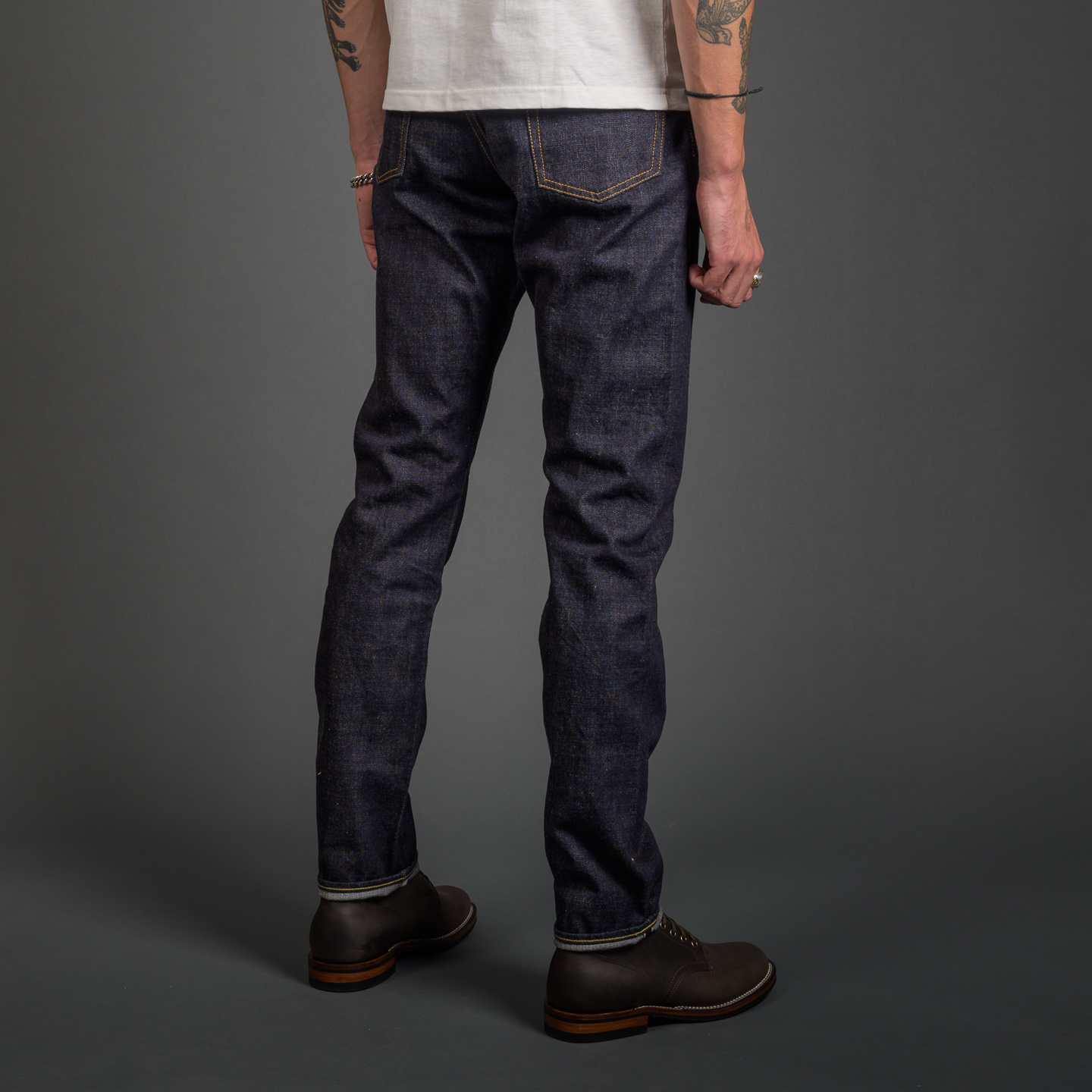 Excessive subway Line of sight Momotaro 0605-70 13.5 oz Relaxed Tapered Jeans - Slubby Denim - Rivet and  Hide