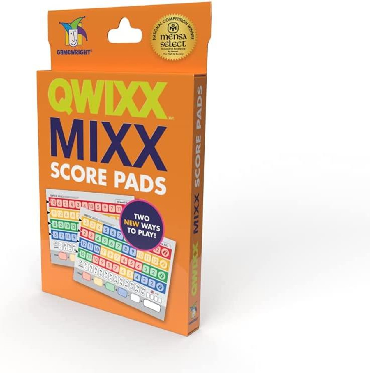  Gamewright Qwixx, Replacement Score Cards Action Game