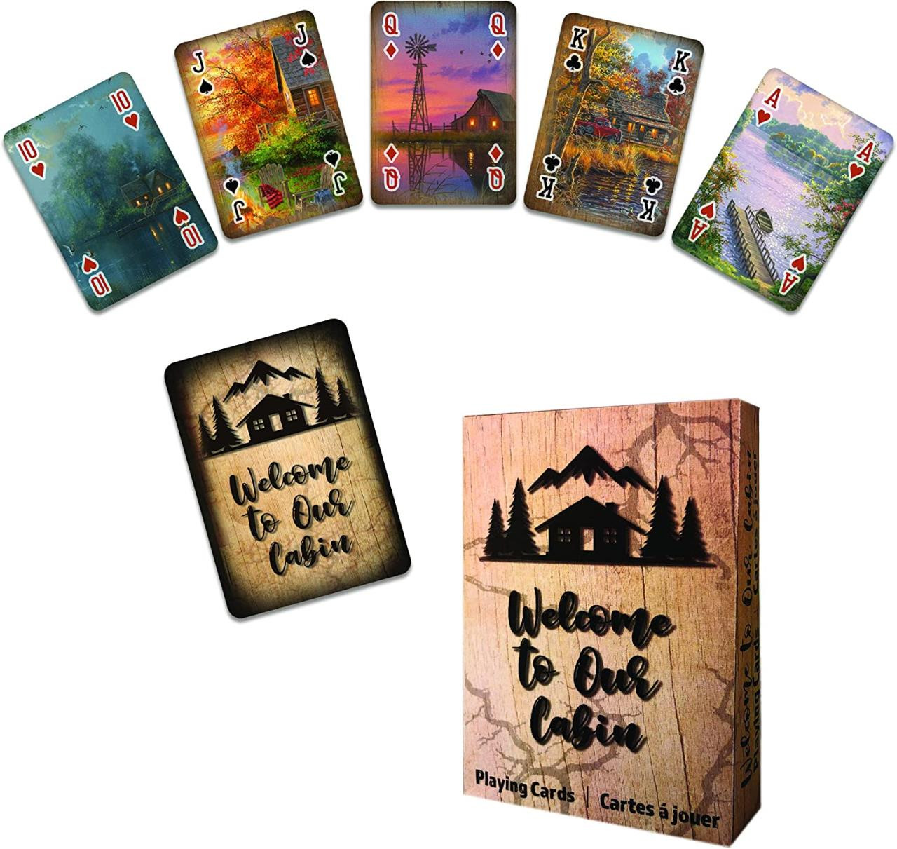 Rivers Edge Products Cabin Playing Cards - Yeager's Sporting Goods