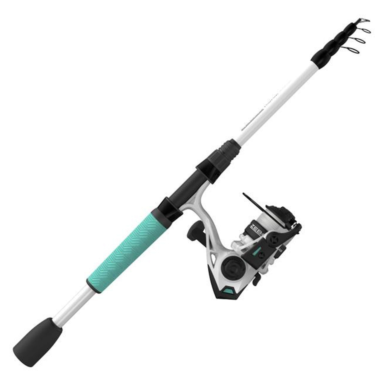 Zebco Roam Spinning Reel and Telescopic Fishing Rod Combo