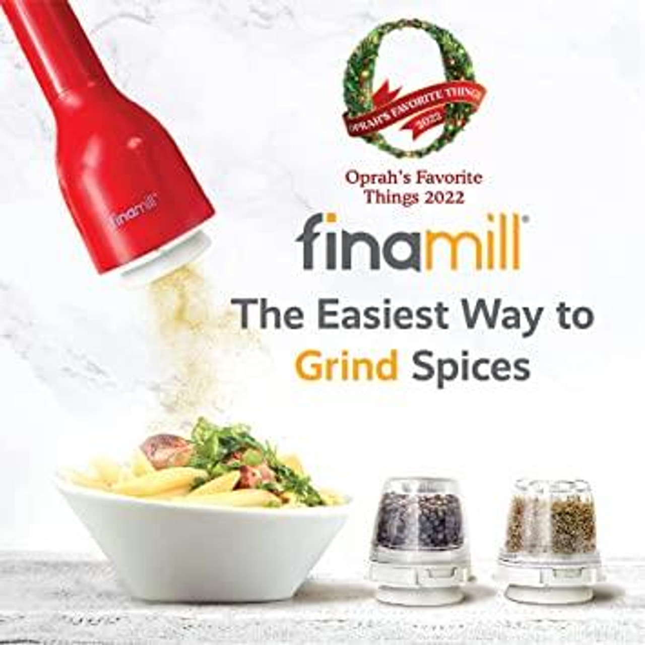 Easily Bring Freshly Ground Spices To Your Dishes with a Finamill Spice  Grinder