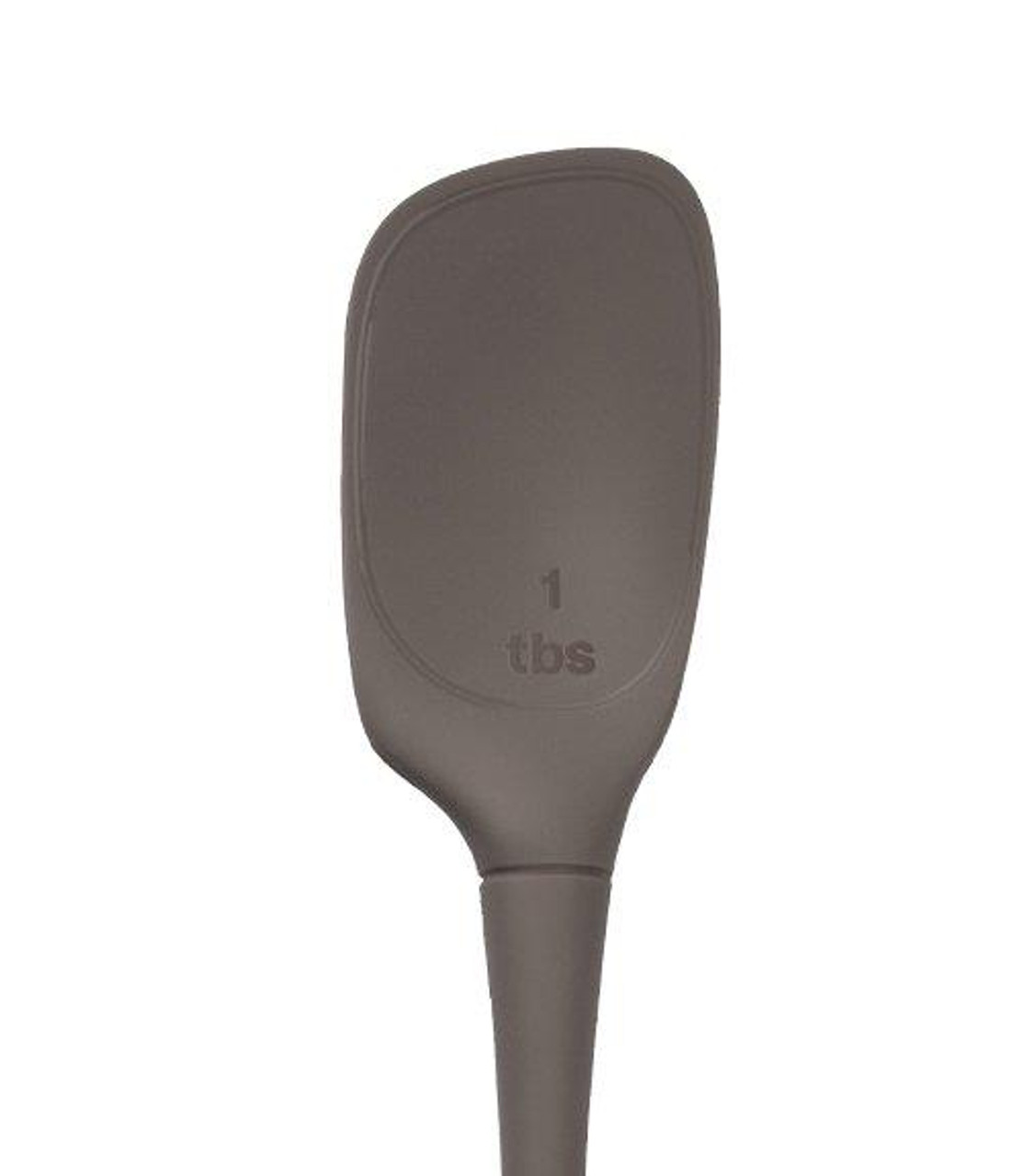 Tovolo Flex-Core All Silicone Deep Spoon, Charcoal