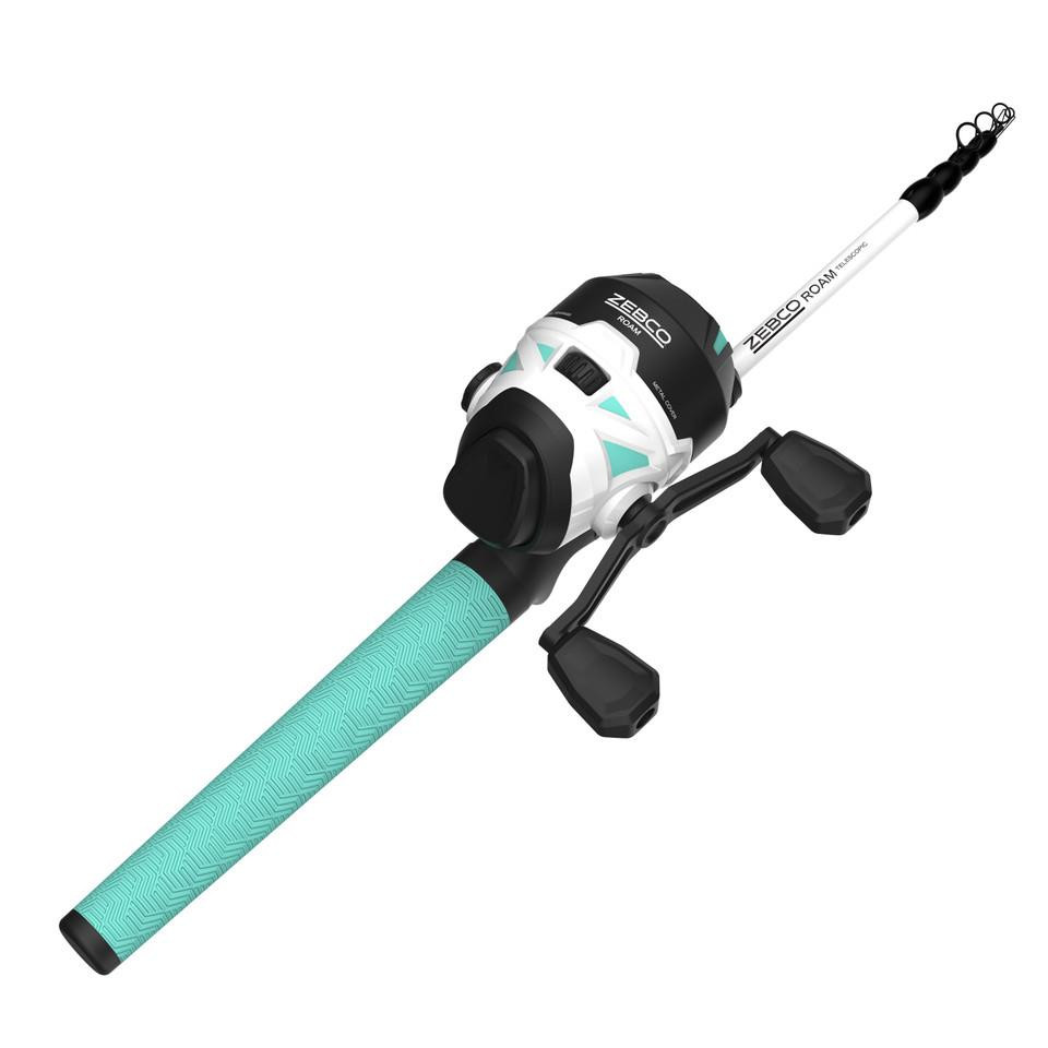 Zebco Roam Telescopic Spin Cast Combo Seafoam - Yeager's Sporting