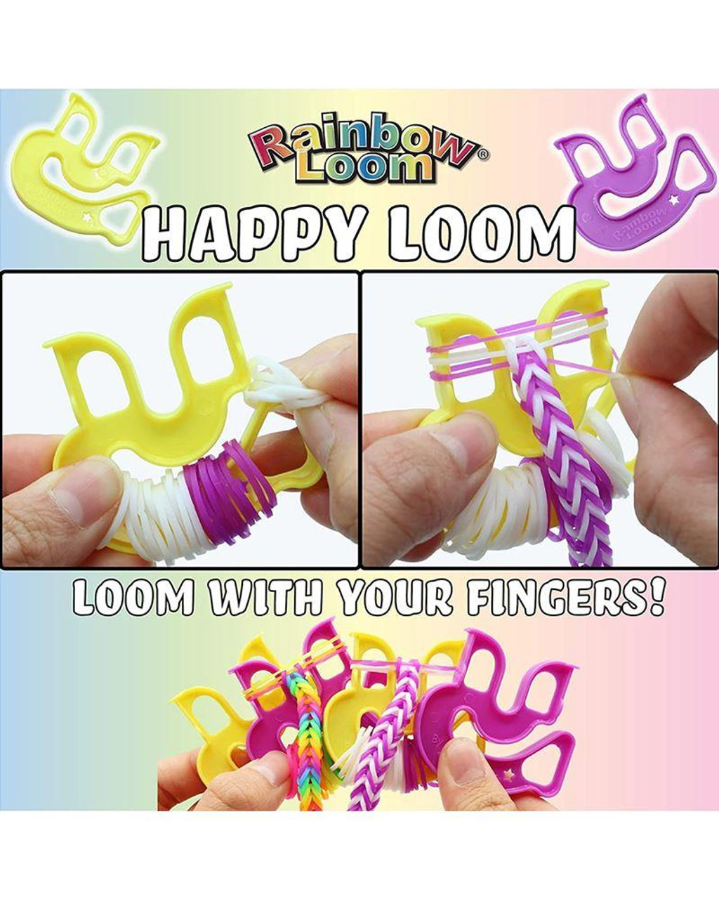 Choons Design Llc Rainbow Loom Loomi-Pals Fairy Charm Bracelet Kit -  Yeager's Sporting Goods