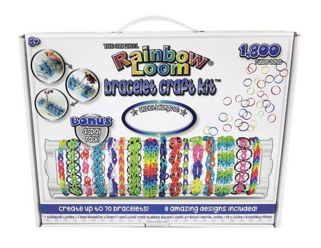 5 Assorted Packs of Rainbow Loom bands - Building Blocks