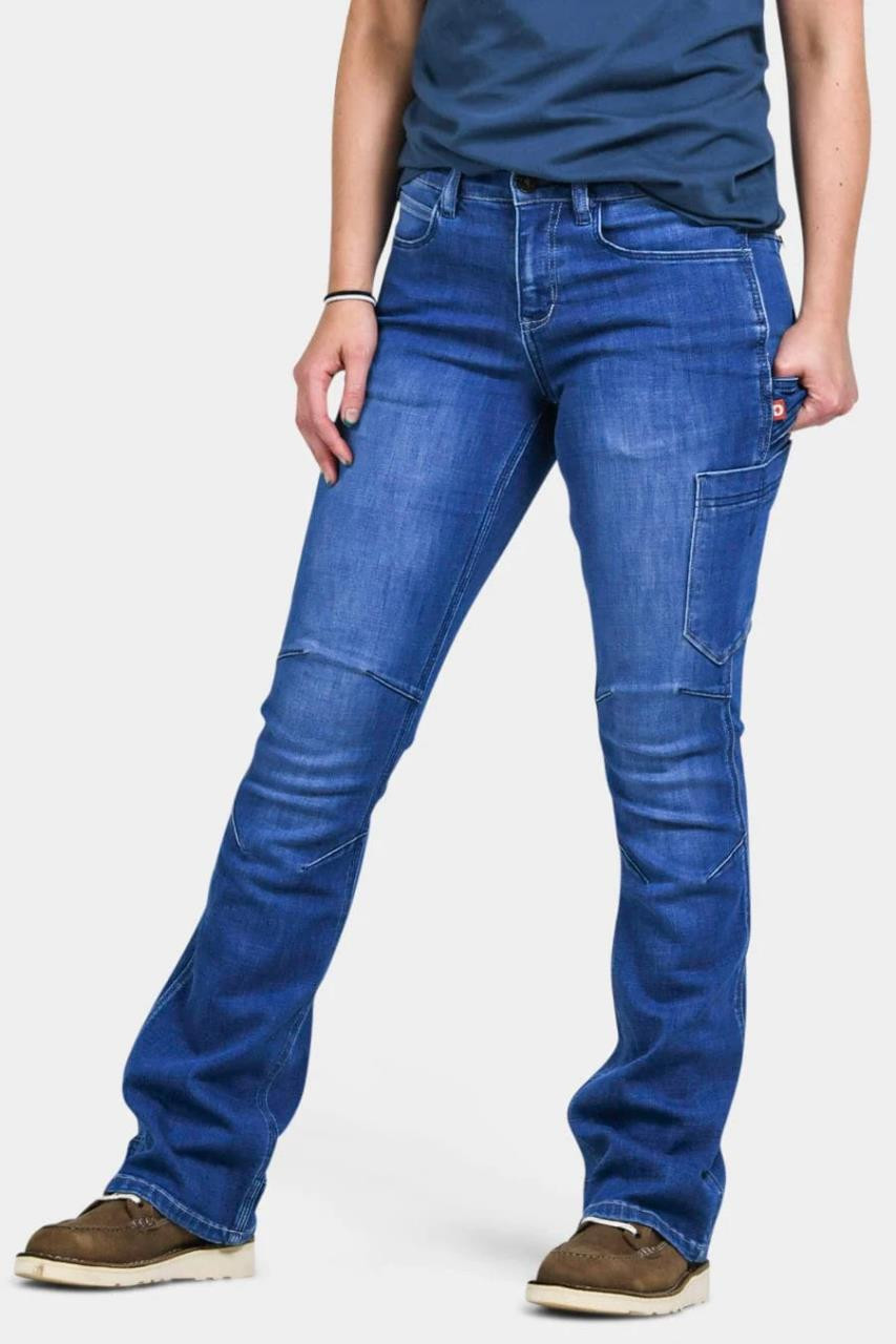 Dovetail DX Bootcut Canvas Pant Blue Sky Denim - Yeager's