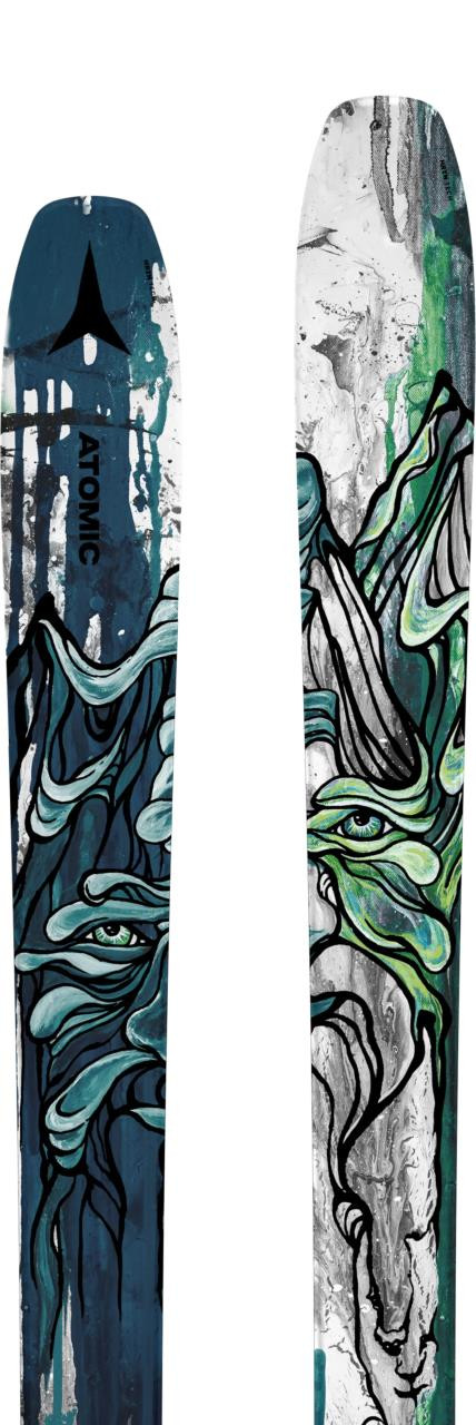 Atomic Bent 100 Skis 2024 - Blue/Grey - Yeager's Sporting Goods