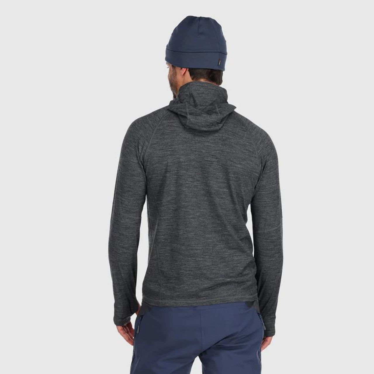 Outdoor Research Mens Alpine Onset Merino 150 Hoodie Charcoal 