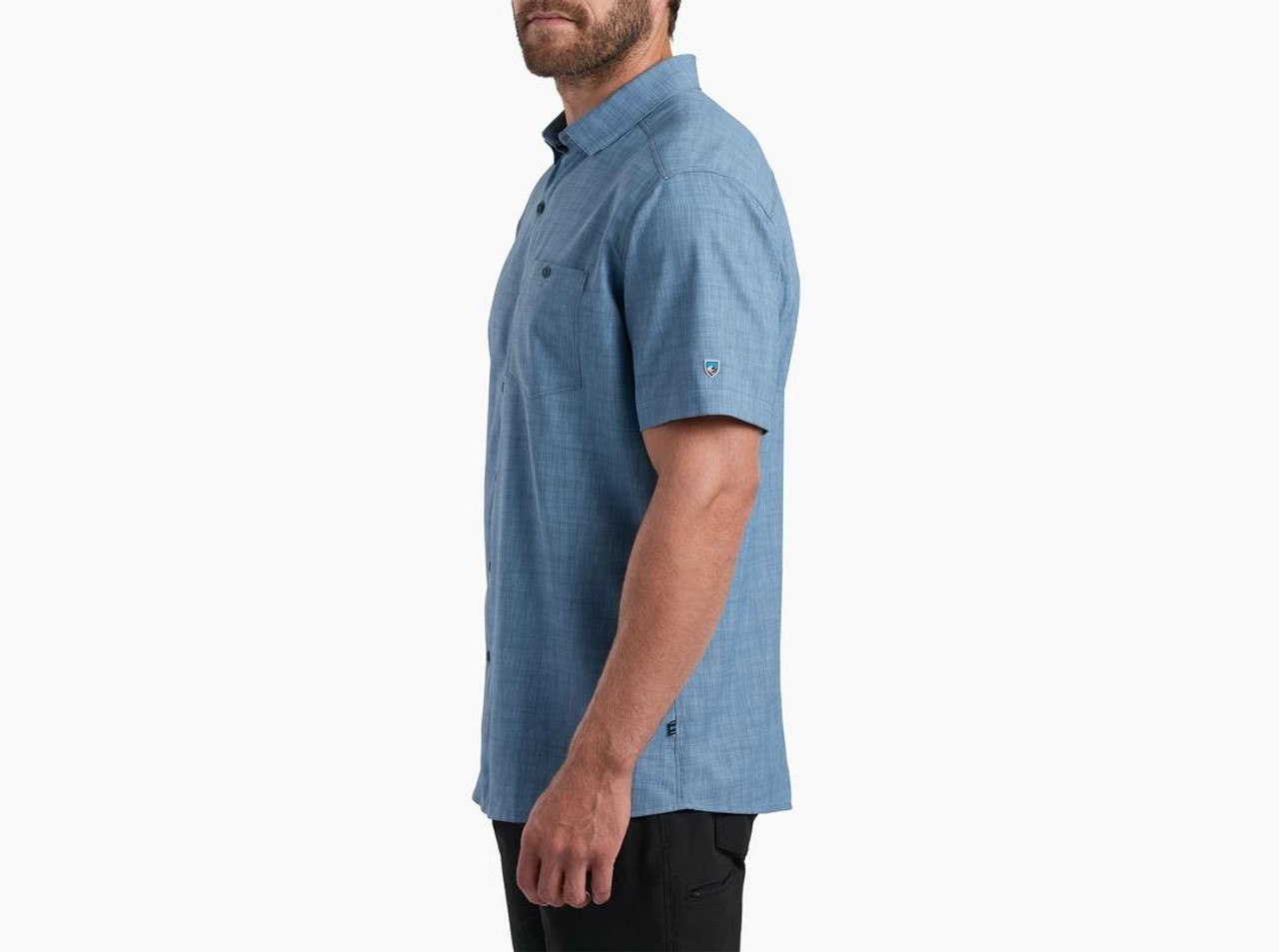 Kuhl PERSUADR™ Short Sleeve Shirt - Blue Jay - Yeager's Sporting Goods