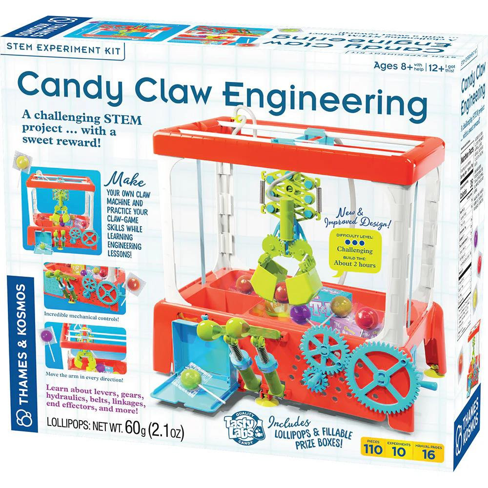 Thames & Kosmos Candy Claw Engineering - Arcade Game Maker Lab