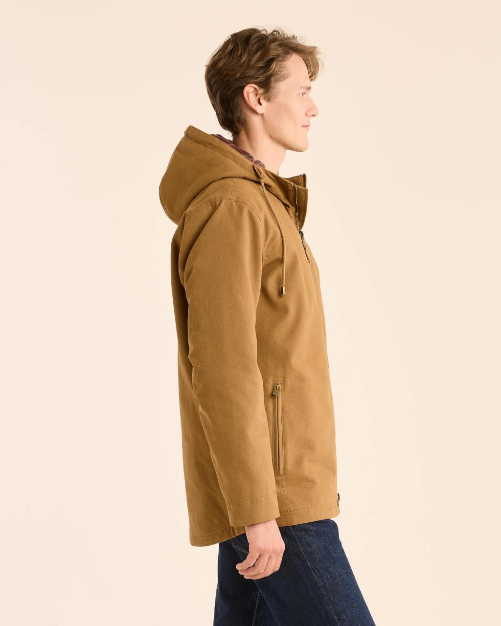 Pendleton Brothers Canvas Parka - Saddle - Yeager's Sporting Goods