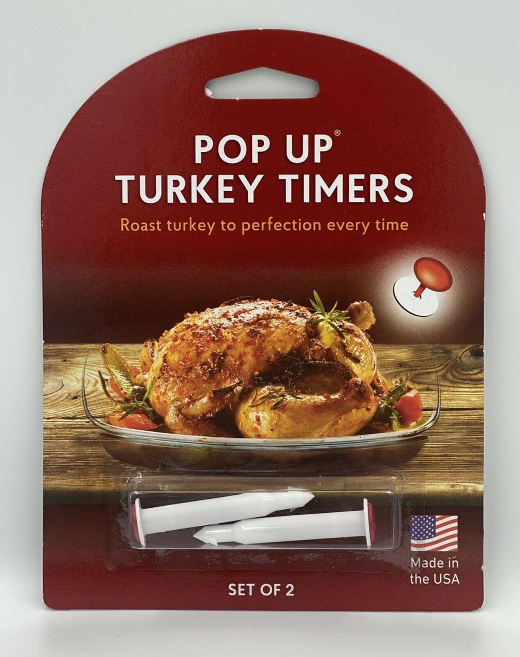 Reusable Pop-Up Turkey Timers