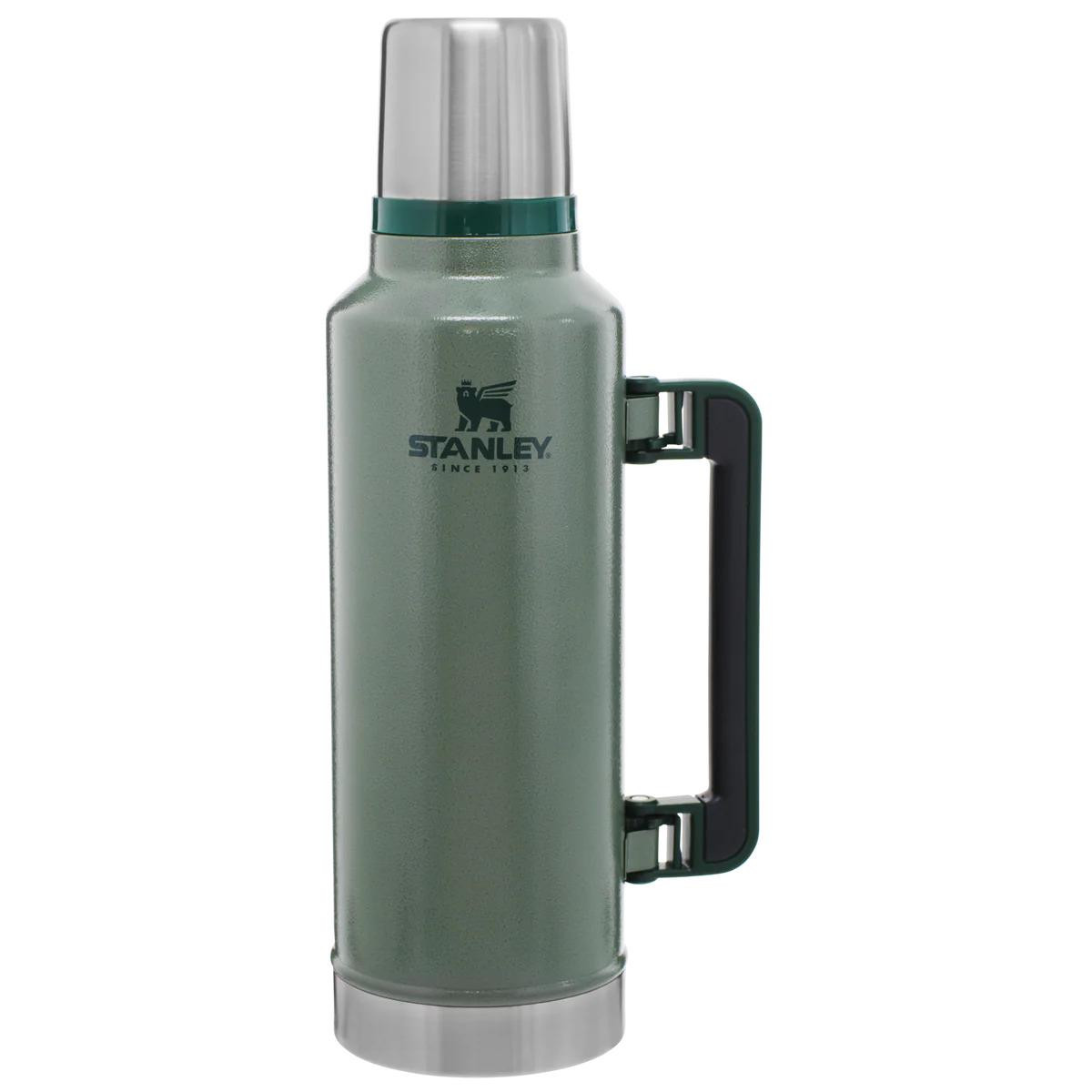 Stanley Classic Legendary Bottle - Hammertone Green - Yeager's