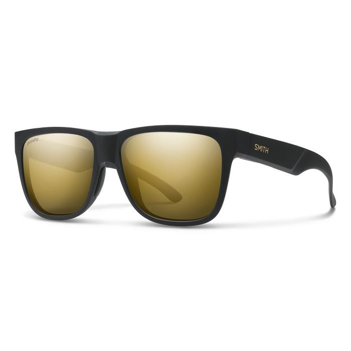 小物 SMITH Lowdown2 Matte Black Gold Smith Optics Lowdown 2 - Matte Black Gold + ChromaPop Polarized