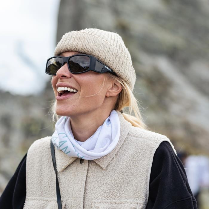 Smith Optics Monroe Peak - Matte Black + ChromaPop™ Polarized Gray