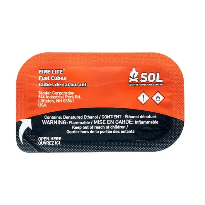 S.O.L Survive Outdoors Longer Fire Lite Fuel Cubes - Thumbnail 2