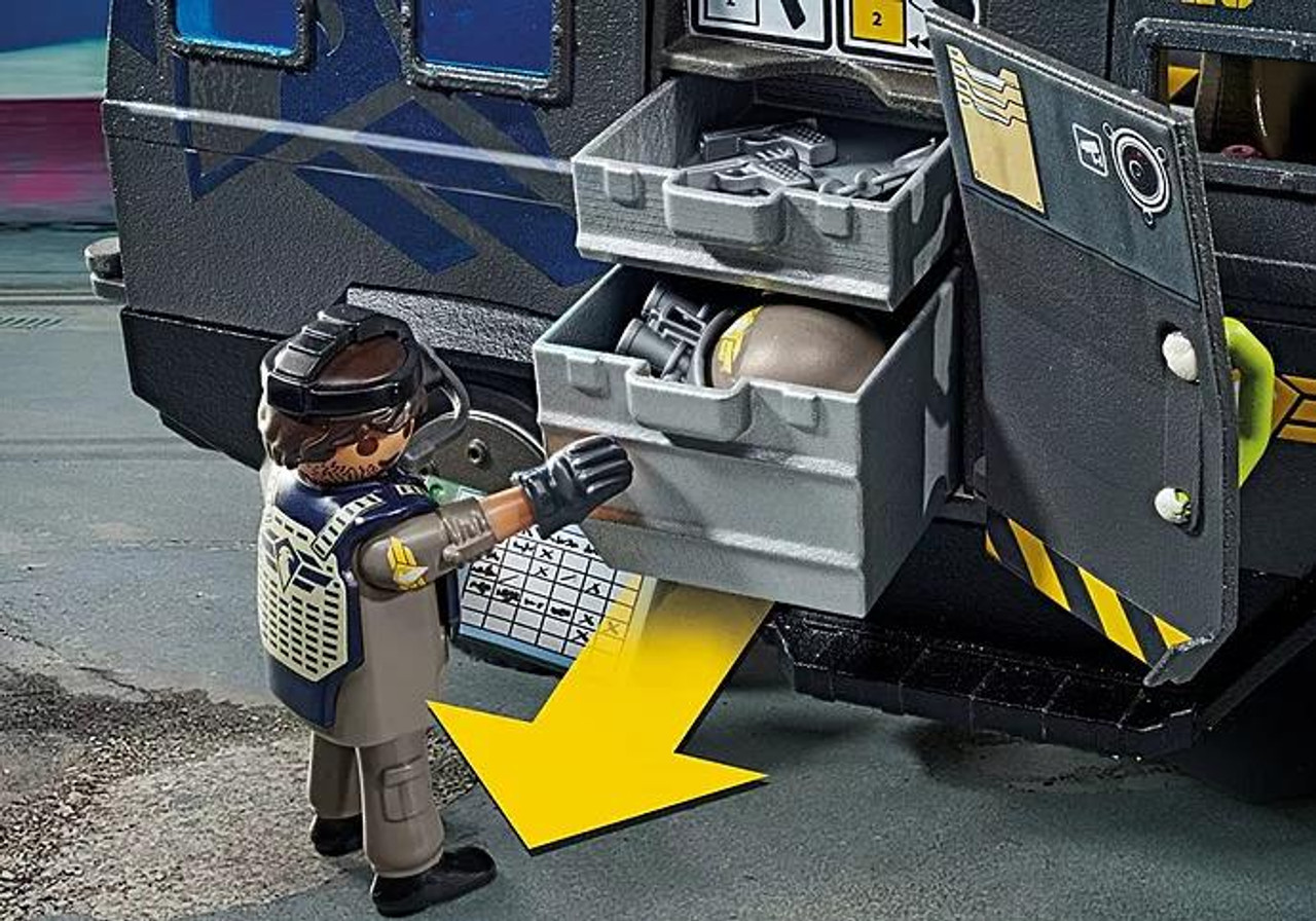 Playmobil Tactical Police: All-Terrain Vehicle - Yeager's