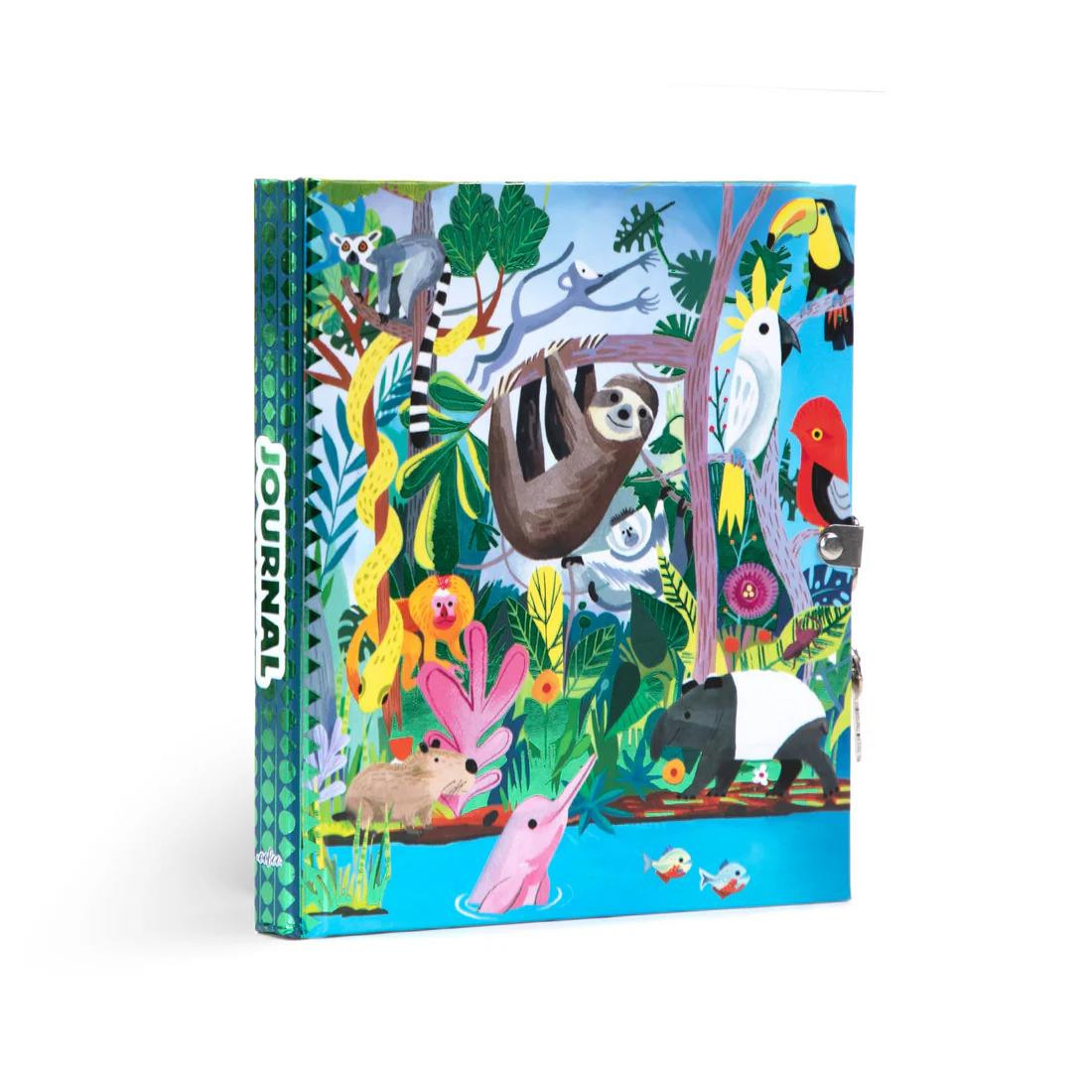 Eeboo Animal Color Eeboo Rainforest Animals Journal - Yeager's Sporting Goods
