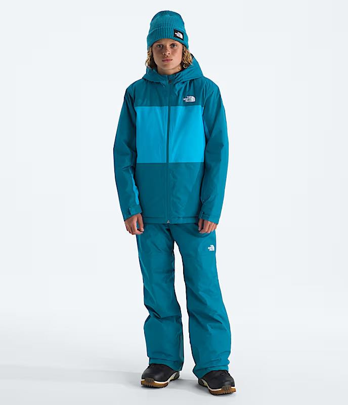 The North Face Boys' Freedom Insulated Jacket - Dusk Blue/Meridian