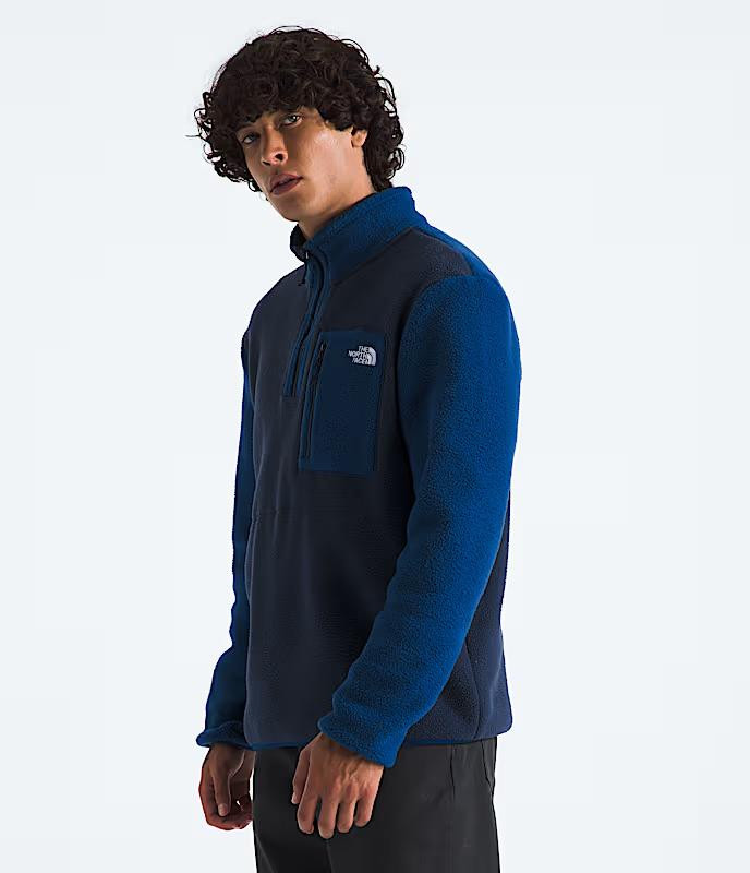 The North Face Men's Yumiori ¼-Zip - Summit Navy/Estate Blue