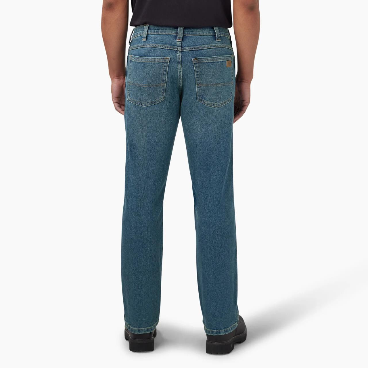 Dickies FLEX Regular Fit 5-Pocket Jeans - Tined Denim Wash