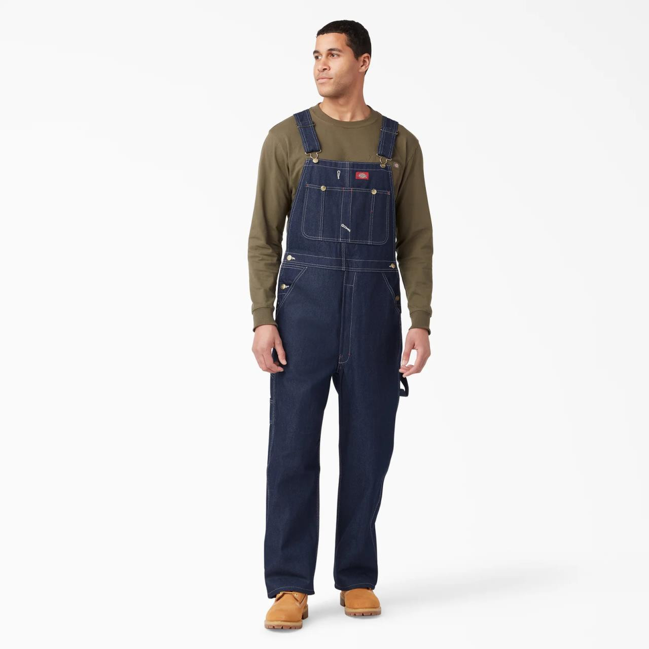 Dickies Mens Indigo Bib Overall - Indigo Blue - Yeager's Sporting